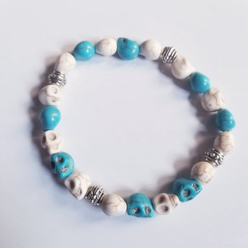 HIMALAYAN YAK BONE SKULL MALA