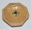 OCTAGONAL FLOWER WOODEN INCENSE BURNER