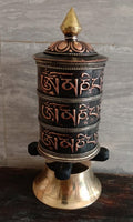 OM MANI PADME HUM PRAYER WHEEL