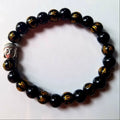 OM MANI PADME HUM WITH BUDDHA HEAD BRACELET