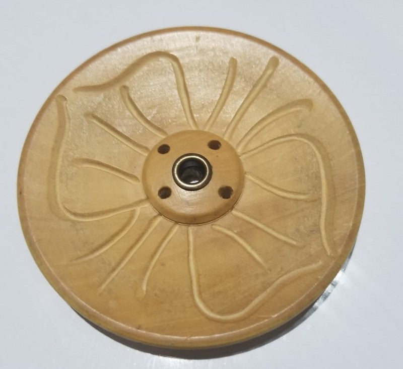 PEACE WOODEN INCENSE HOLDER