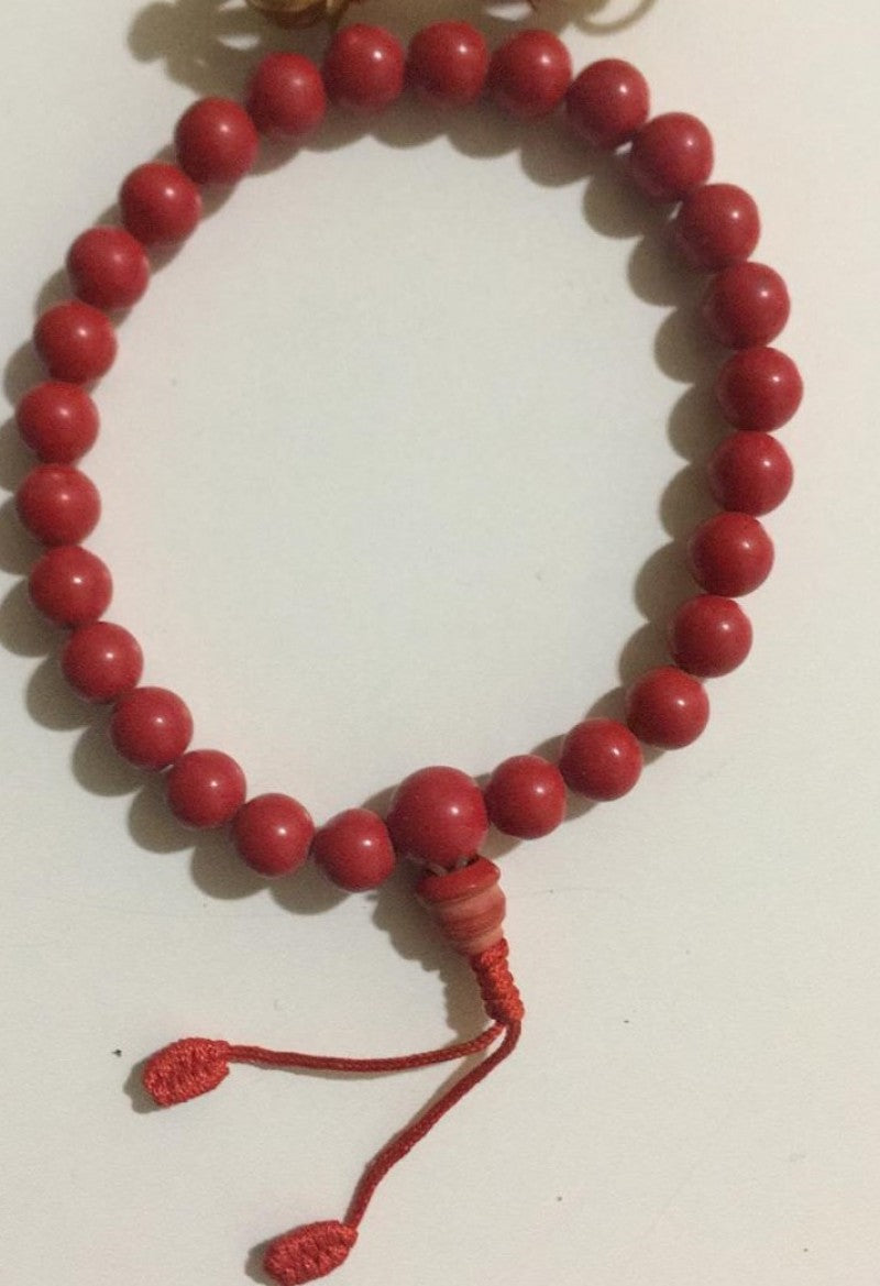 TIBETAN CORAL BRACELET