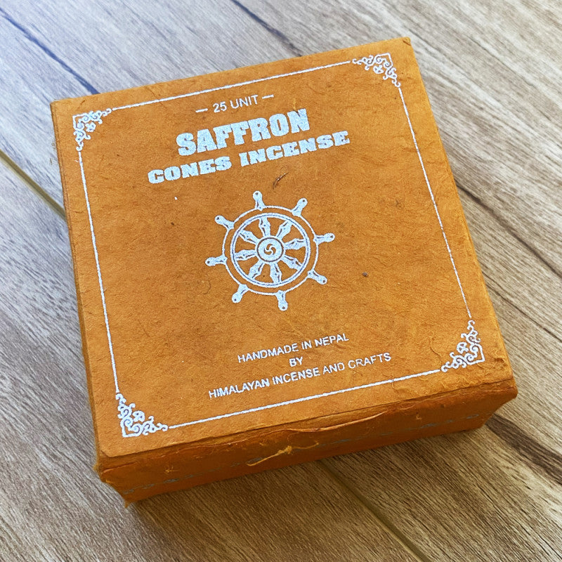 SAFFRON CONES INCENSE: