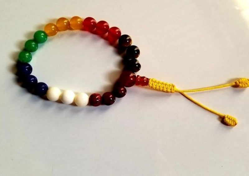 SEVEN CHAKRA HEALING BRACELET /WRIST MALA