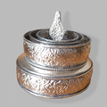 Silver Plated Mandala offering set