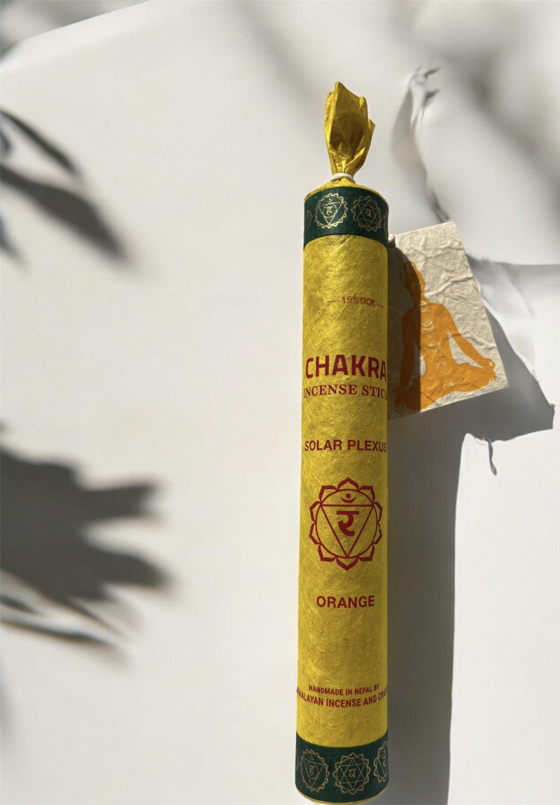 SOLAR PLEXUS CHAKRA INCENSE (ORANGE)