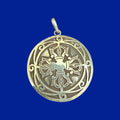 Double Dorje Sterling Silver Master pieces Pendant