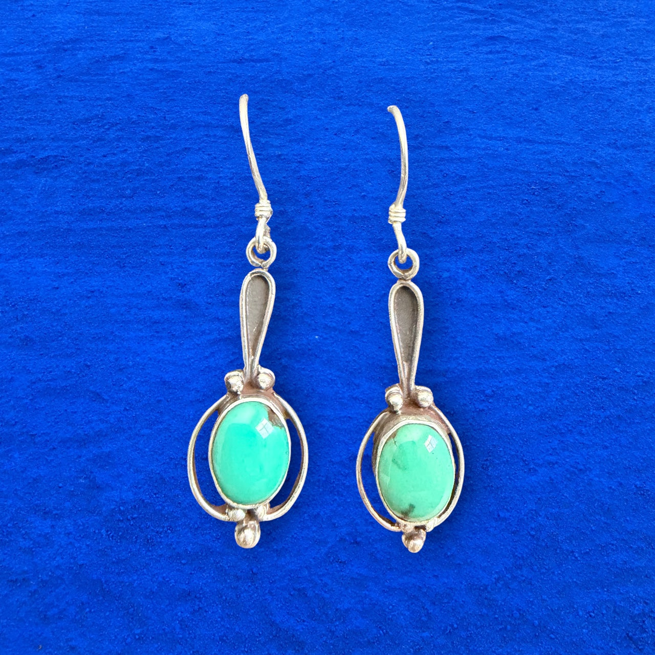 Sterling Silver Turquoise Earring