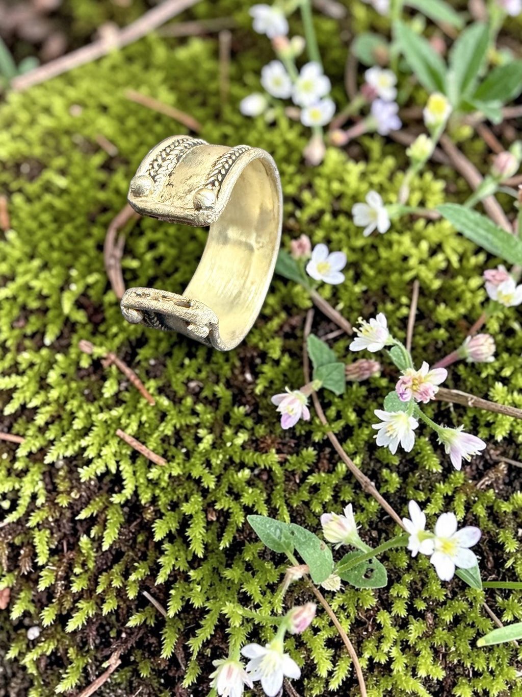 Himalayan Adjustable Sterling Silver Ring