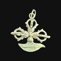 Wisdom And Compassion Sterling Silver Pendant