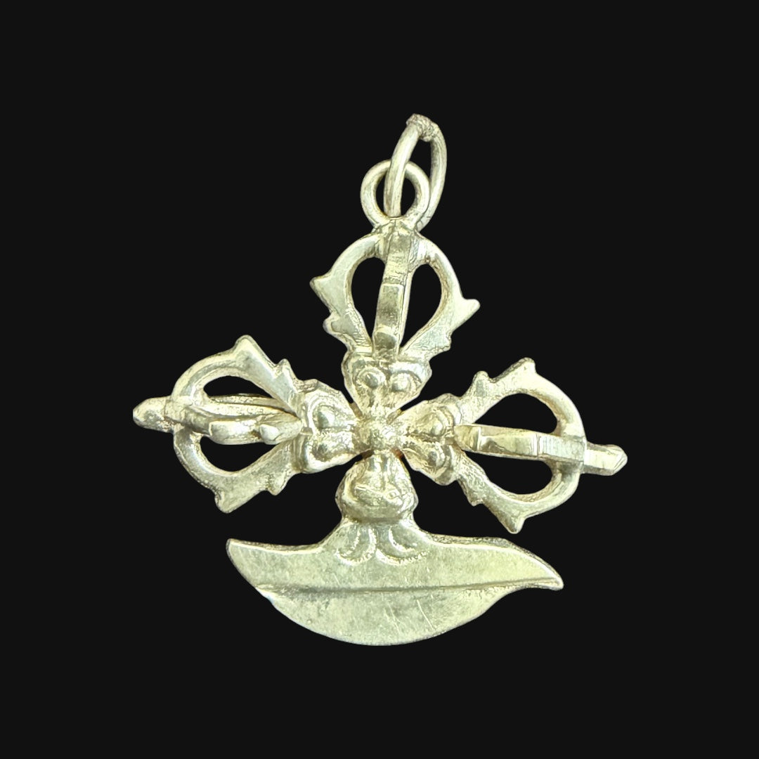 Wisdom And Compassion Sterling Silver Pendant