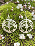 Buddha Eye Sterling Silver Earring