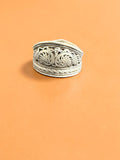 Lotus Filigree Sterling Silver Ring