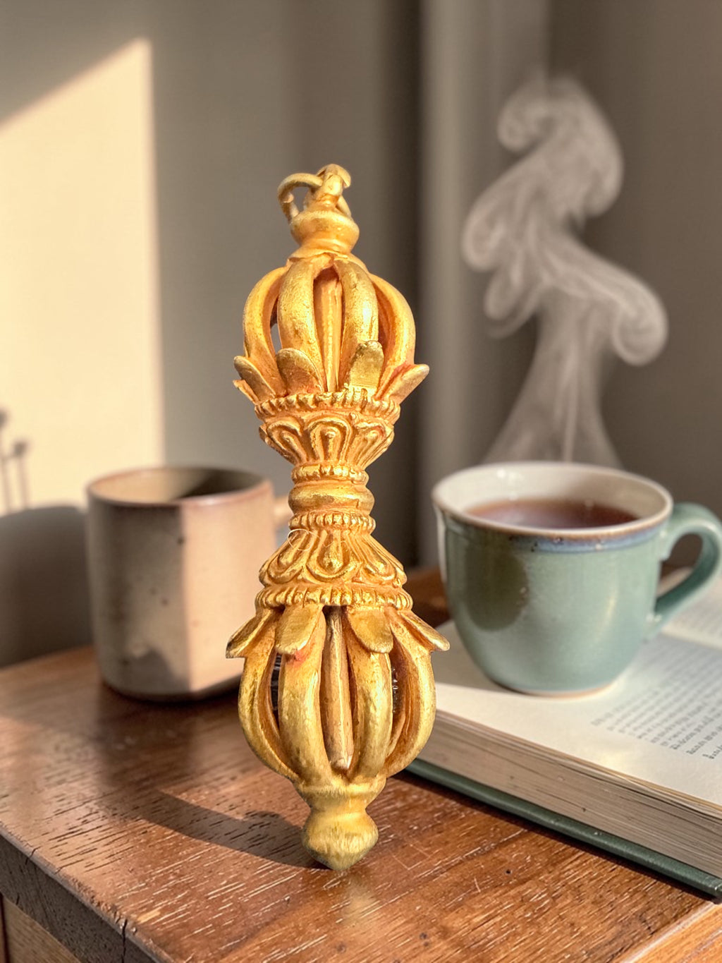 Gold Plated Copper High Quality Vajra Pendent