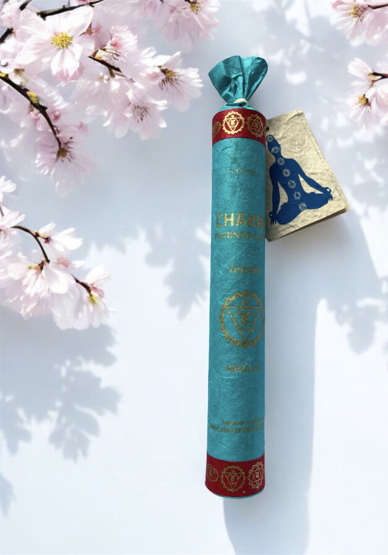 THROAT CHAKRA INCENSE (VANILLA)